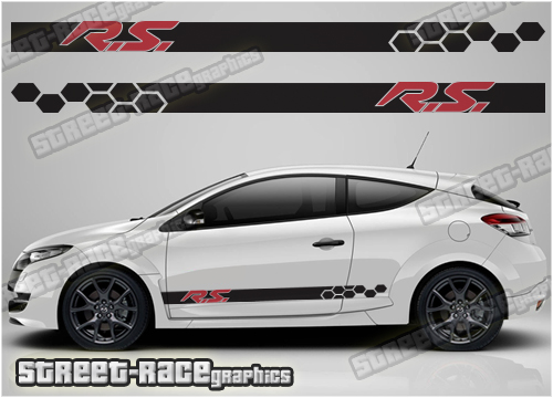 Megane side stickers 112