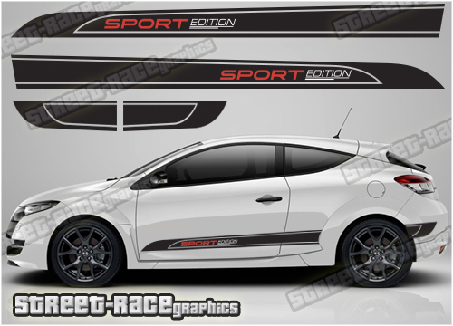 Megane side stickers 117