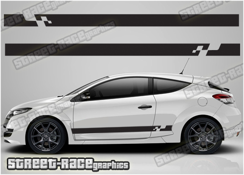 Megane side stickers 122