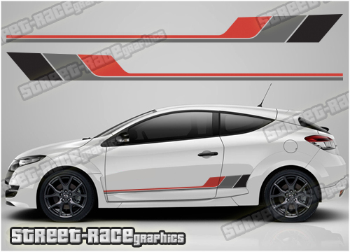 Megane side stickers 124