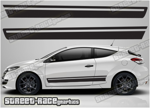 Megane side stickers 132
