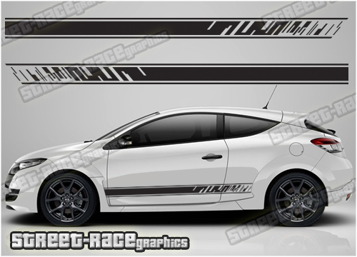 Megane side stickers 133