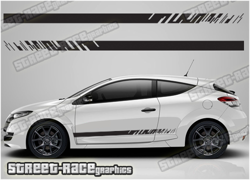 Megane side stickers 134