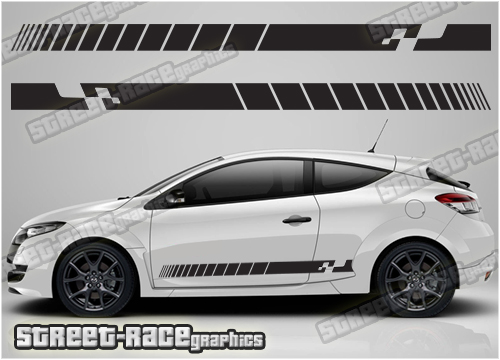 Megane side stickers 136