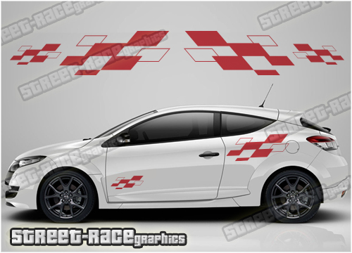Megane side stickers 140