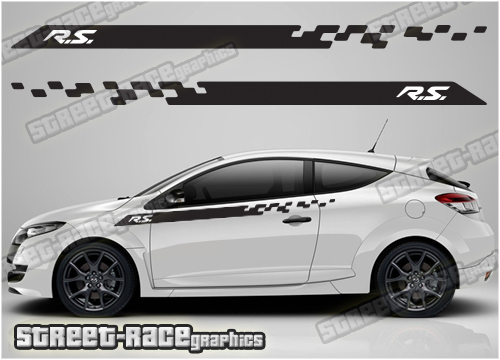 Megane side stickers 150