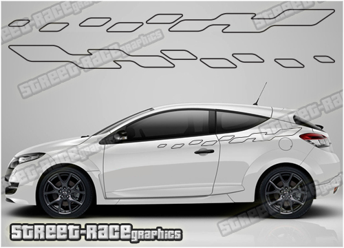 Megane side stickers 153