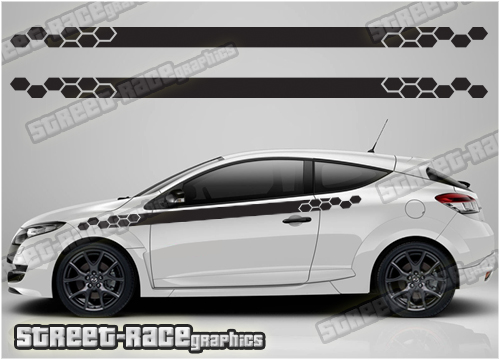 Megane side stickers 157