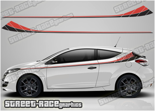 Megane side stickers 160