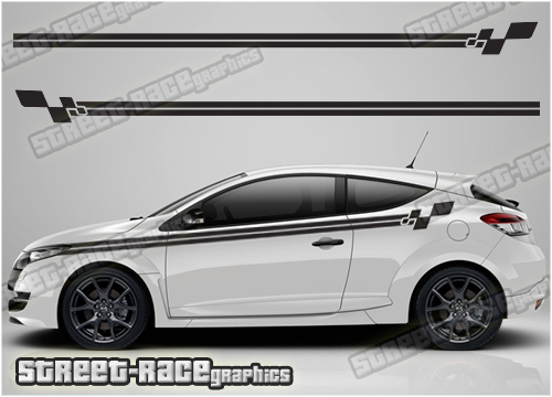 Megane side stickers 163