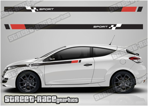 Megane side stickers 164