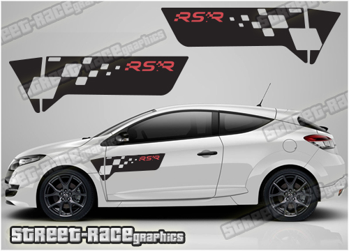Megane side stickers 166