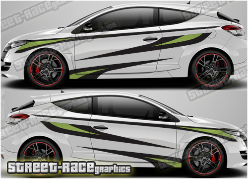 Megane side stickers 176