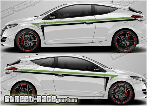 Megane side stickers 177