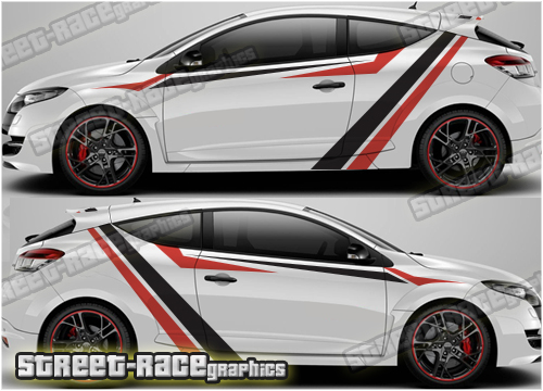 Megane side stickers 178