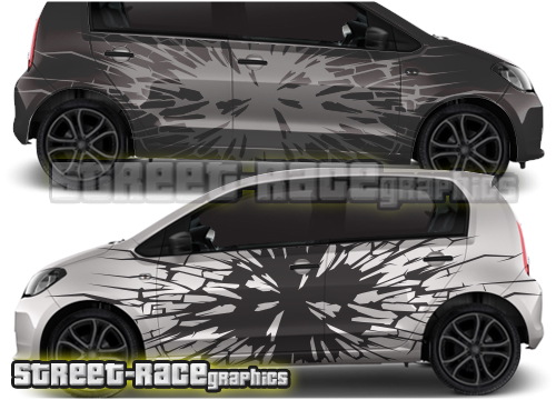 Seat Mii rally graphics 005