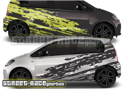 Seat Mii rally graphics 007