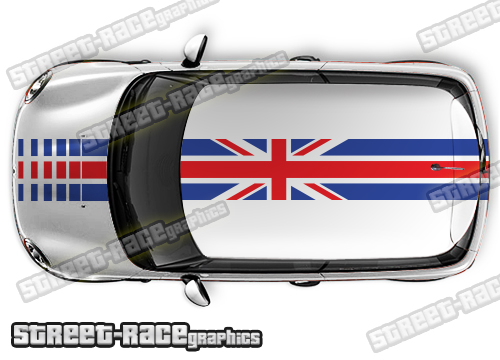 Mini 008 OTT stripes - Union Jack