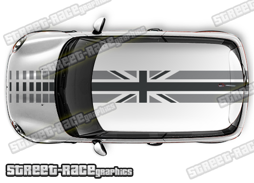 Mini 010 OTT stripes - Union Jack