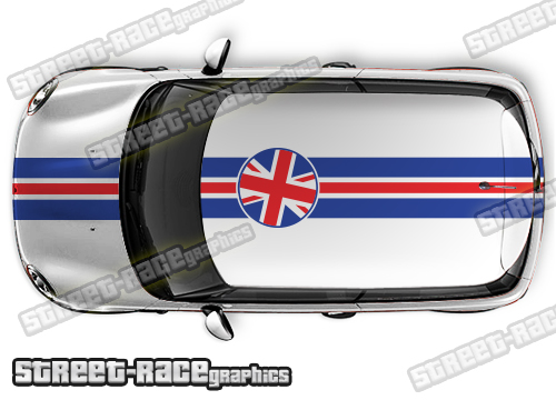 Mini 012 OTT stripes - Union Jack
