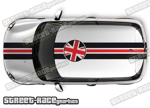 Mini 013 OTT stripes - Union Jack