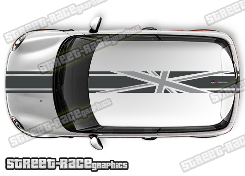 Mini 015 OTT stripes - Union Jack