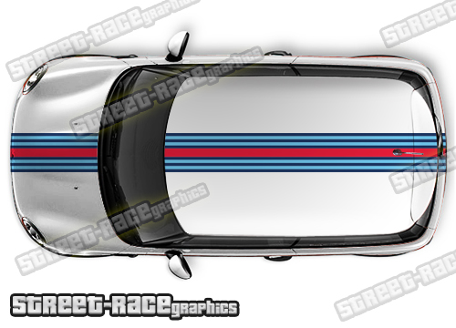Mini 028 Martini OTT racing stripes