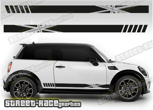 Mini racing stripe 32A (Union Jack)