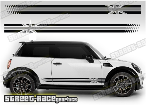 Mini racing stripe 38 (Union Jack)
