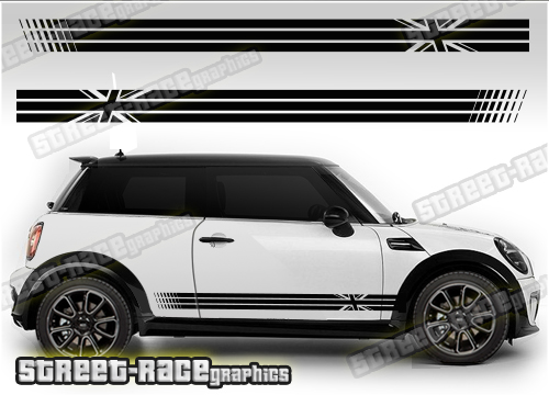 Mini racing stripe 39 (Union Jack)