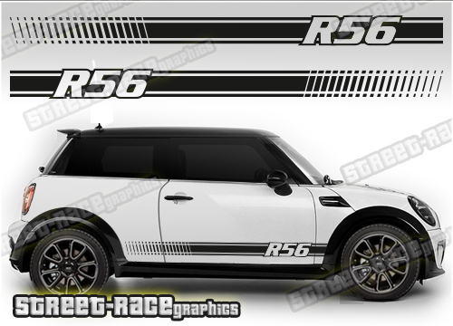 Mini racing stripe 41C - R56