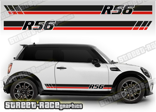 Mini racing stripe 42C - R56