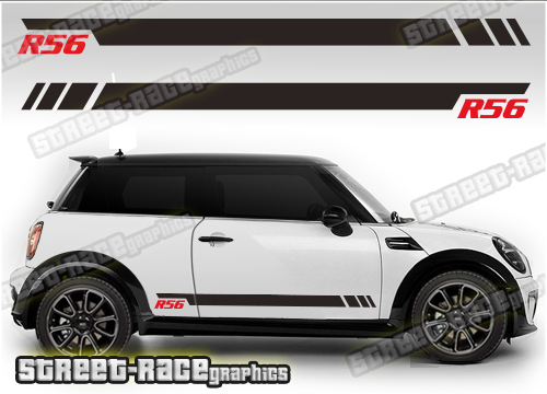 Mini racing stripe 43C - R56