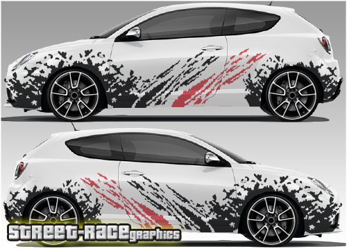 Alfa Romeo MiTo rally graphics 001