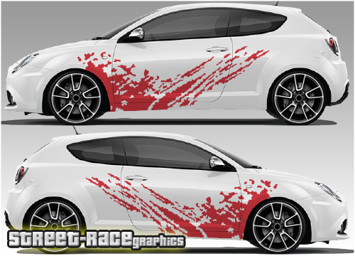 Alfa Romeo MiTo rally graphics 004