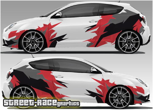 Alfa Romeo MiTo rally graphics 005
