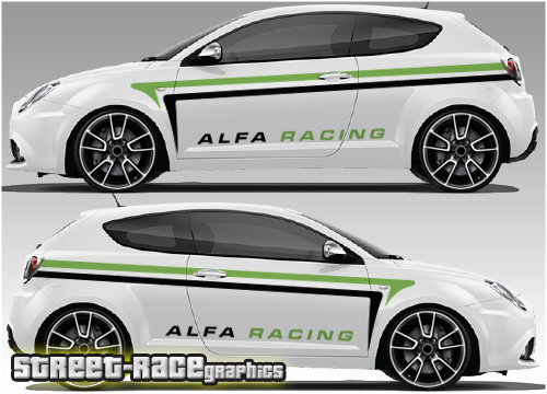 Alfa Romeo MiTo rally graphics 008