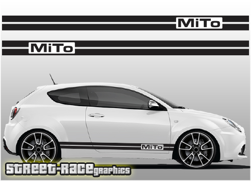 Alfa Romeo MiTo racing stripes 005