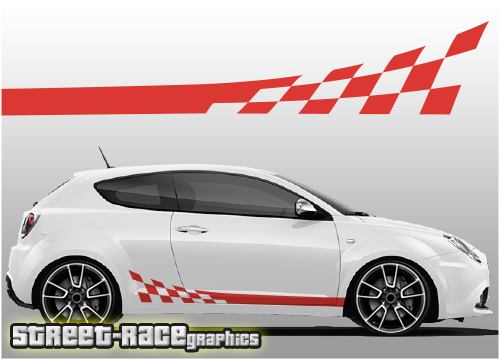 Alfa Romeo Mito racing stripes 015