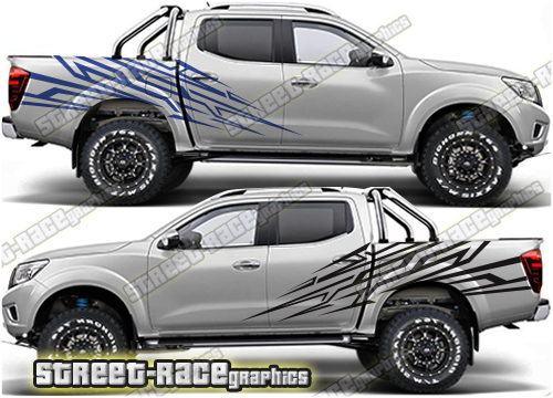 Nissan Navara 021 rally decals
