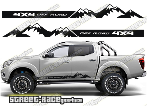 002 Navara / Frontier stickers
