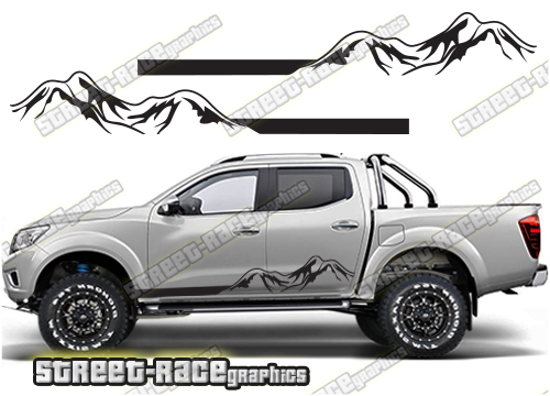 004 Navara / Frontier stickers