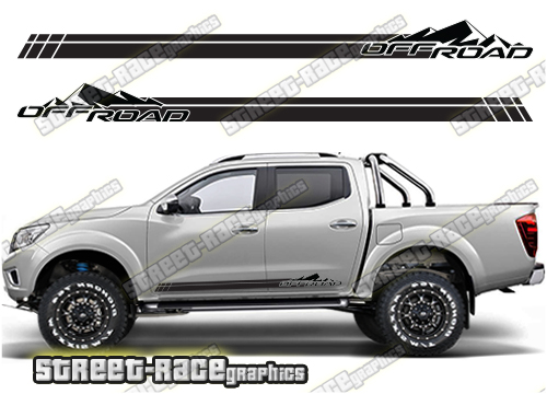 005 Navara / Frontier stickers