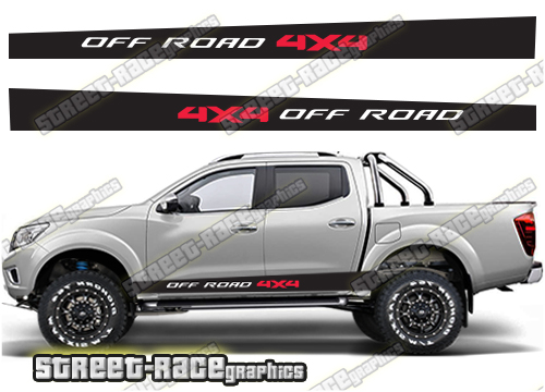 007 Navara / Frontier stickers