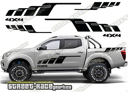 029 Navara / Frontier stickers