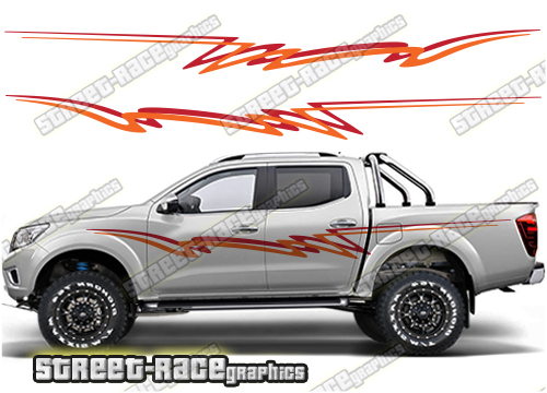 031 Navara / Frontier stickers