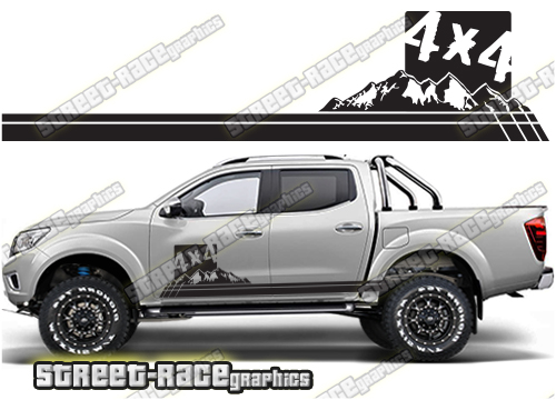 034 Navara / Frontier stickers