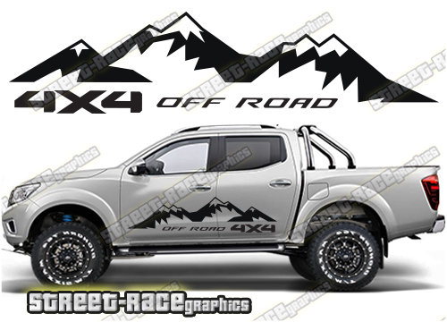 035 Navara / Frontier stickers