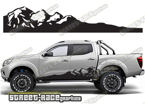 036 Navara / Frontier stickers
