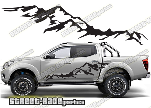 037 Navara / Frontier stickers